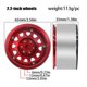 thumbnail image 3 of Metal Beadlock Wheel\nRubber Tire Set, 3 of 5