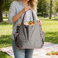 thumbnail image 7 of Foldable Tote Bag Large Capacity Waterproof Reusable Portable Storage Bag, 7 of 7