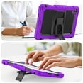 thumbnail image 5 of FJLBDE Case for Lenovo Tab 10.1 inch 2025 Release (TB-311FU/TB-311XU), Rugged Shockproof Tablet Cases Cover with Kickstand Shoulder Strap, Purple, 5 of 7