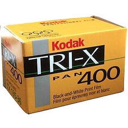 Kodak Tri-X Pan 400 Black and White Negative Film, 35mm, 24 Exposures, 5-mil Acetate