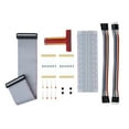 thumbnail image 2 of GPIO T-type Board, Stable Performance Long Service Life 6.5x2.2x0.4in Breadboard GPIO T-type Adapter Board Premium Material  for Raspberry for Pi PI3 for PI2, 2 of 7