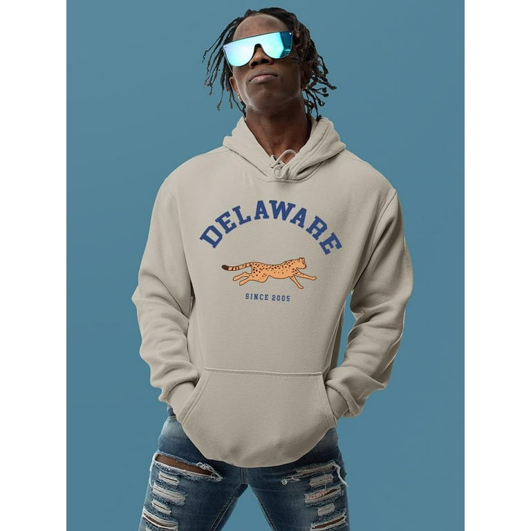 Delawere 2005 Running Cheetah Hoodie Men Image by Shutterstock Male 5X Large Walmart