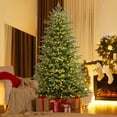 thumbnail image 4 of Gymax 7 FT Artificial Christmas Tree w/ 3156 Lush PVC & PE Tips 400 LED Lights, 4 of 10
