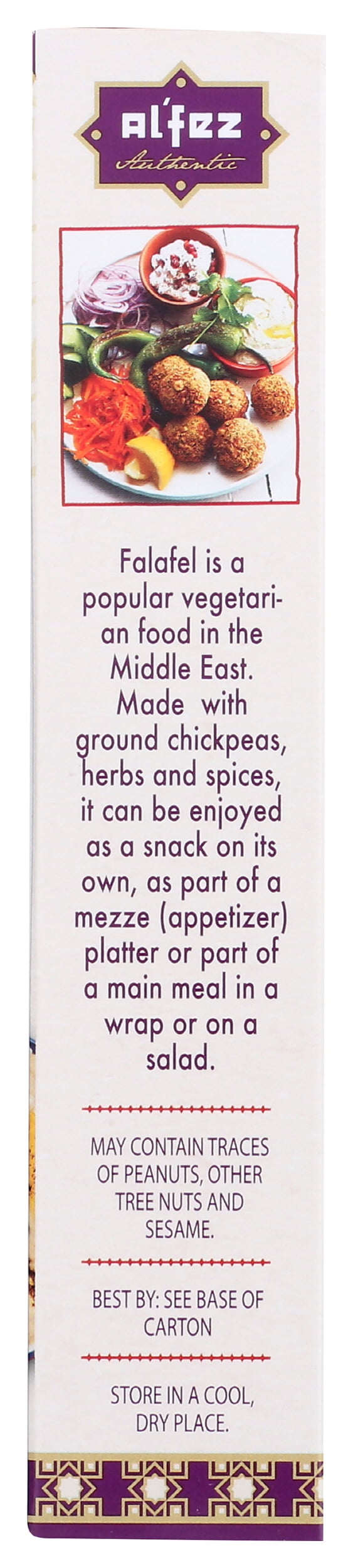 (Pack of 6), Al Fez Lebanese Style Falafel Mix, 5.3 oz
