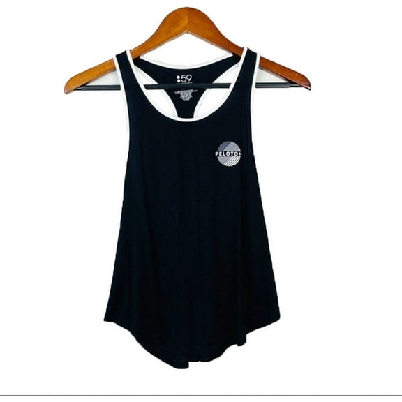 Splits59 Women's Go Racer Active Yoga Biking Tank Top, Black, Large