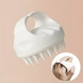 thumbnail image 4 of PONPRNGY 1Pc Scalp Massager Hair Growth with Soft Silicone Bristles to Remove Dandruff and Relieve Itching, Shampoo Brush for Hair Care & Relax Scalp, Scalp Scrubber for Wet Dry Hair, 4 of 7
