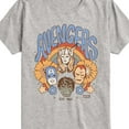 thumbnail image 3 of Marvel The Avengers - Floral - Toddler And Youth Short Sleeve Graphic T-Shirt, 3 of 5