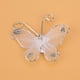 thumbnail image 5 of 100 UNIDS Mariposa de Malla, Artesanía Blanca Spandex Mariposa Artificial Decorativa para Ropa, Bodas u Otros Festivales Decoración malla Mariposas artesanales Spptty artesanía, 5 of 7