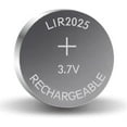 thumbnail image 5 of HQRP 2-Pack LIR2025 LIR2025H 3.7-Volt Lithium-Ion Rechargeable Coin Cell Battery LIR-2025 LIR2O25 LIR-2O25, 5 of 7