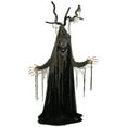 thumbnail image 3 of Northlight LED Lighted and Animated Tree Man Halloween Decoration - 7' - White Lights, 3 of 10