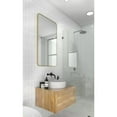 thumbnail image 5 of Trinity 40 in. x 22 in. Square Radius Mirror, 5 of 9