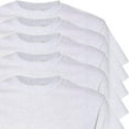thumbnail image 5 of Gildan Men's Heavy Cotton T-Shirt, Style G5000, Multipack, Ash Grey 10-Pack, Small, 5 of 5