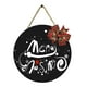 thumbnail image 1 of Moyic Decoración de , letrero navideño, artesanía exquisita, puerta de amplia aplicación, hipoalergénico, sin rebabas, línea Kits de decoración para fiestas Tipo 3, 1 of 6