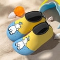 thumbnail image 3 of OOOUM Non Slip Water Shoes For Kids Comfortable Soft Swim Shoes Cute Graphic Beach Shoes Toddler Aqua Summer Flats BU2 CN:33, 3 of 4