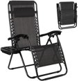 thumbnail image 3 of LAZY BUDDY Set of 2 Zero Gravity Chairs Set, Outdoor Folding Recliner Adjustable Reclining Lounge Chair for Patio Yard Pool Lawn Balcony, 3 of 8