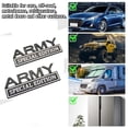 thumbnail image 2 of 2pack Army Special Edition Emblems, Army Car Emblem 3D Badge Decal Car Truck Replacement Compatible with Universal Vehicle, Truck, SUV, Army Decal Sticker Strong Adhesive (Black), 2 of 7