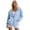 Light Blue #145, variant on WULMLEO Zip Up Women Hoodies Loose Long Sleeve Sweatshirts Hooded Winter Soft Shirts Lightweight Fall Shirts Zipper Cute Sweater Light Blue S