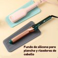 thumbnail image 2 of Funda Silicona Plancha Rizadora Proteccion Calor Bolsa de Silicona Resistente Al Calor alfombrilla de silicona resistente al calor para rizadores y alisadores de pelo (Menta), 2 of 5