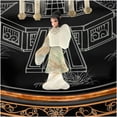thumbnail image 6 of Oriental Furniture Black Lacquer Nightstand - Royal Ladies, 6 of 6