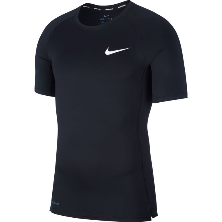 Nike Pro Men's Tight Fit Short-Sleeve Training Top BV5631-010 - Walmart.com