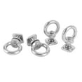 thumbnail image 1 of 4PCS T Track Mount Tie Down Anchor for Roof Rack, M8 Stainless Steel T Slot Bolt Tie Down Rings, Heavy Duty T Bolt Eye Nut Tie Down Rings for Holding Bungee Cord, Ropes, Hooks, 1 of 7