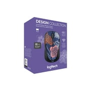Compact Wireless Mouse, Forest Floral