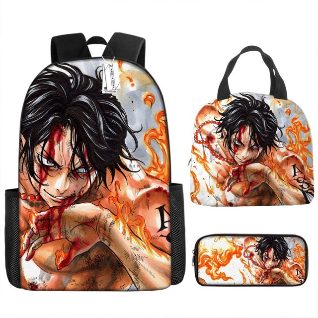 Nautical King Schoolbag, Luffy Backpack, Student Backpack-week