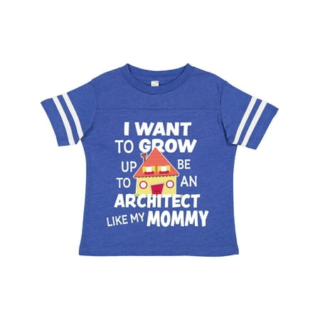 

Inktastic I Want to Grow Up to Be an Architect Like My Mommy Gift Toddler Boy or Toddler Girl T-Shirt