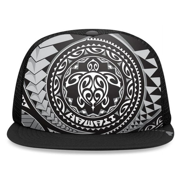 The Islander Group Foam Front Snapback Cap Tribal Honu