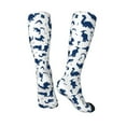 thumbnail image 4 of Balery Cute Cartoon Dinosaurs Printed Novelty Socks Men's Women's Crew Socks Sports Socks Knee High Socks Cotton Socks Quirky and Cool Socks, 4 of 9