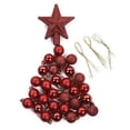 thumbnail image 2 of TheFound Christmas Balls, Solid Color Ball Decorative Artware Festival Ornament, 2 of 8
