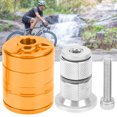 thumbnail image 1 of Bicycle Headset Spacer, Headset Stem Spacer Lightweight High Reliability  for Mountain Bike Gold, 1 of 8