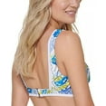 thumbnail image 3 of Tommy Hilfiger Women's White Printed Mesh-Trim Bikini Bra Top as1, Alpha, s, Regular, Regular, White, 3 of 4
