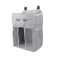thumbnail image 1 of Cuna Ropa de cama Bolsa colgante Organizador colgante Organizador de guardería Bolsa de almacenamiento junto a la cama Pañal colgante, para niñas y Gris, 1 of 9