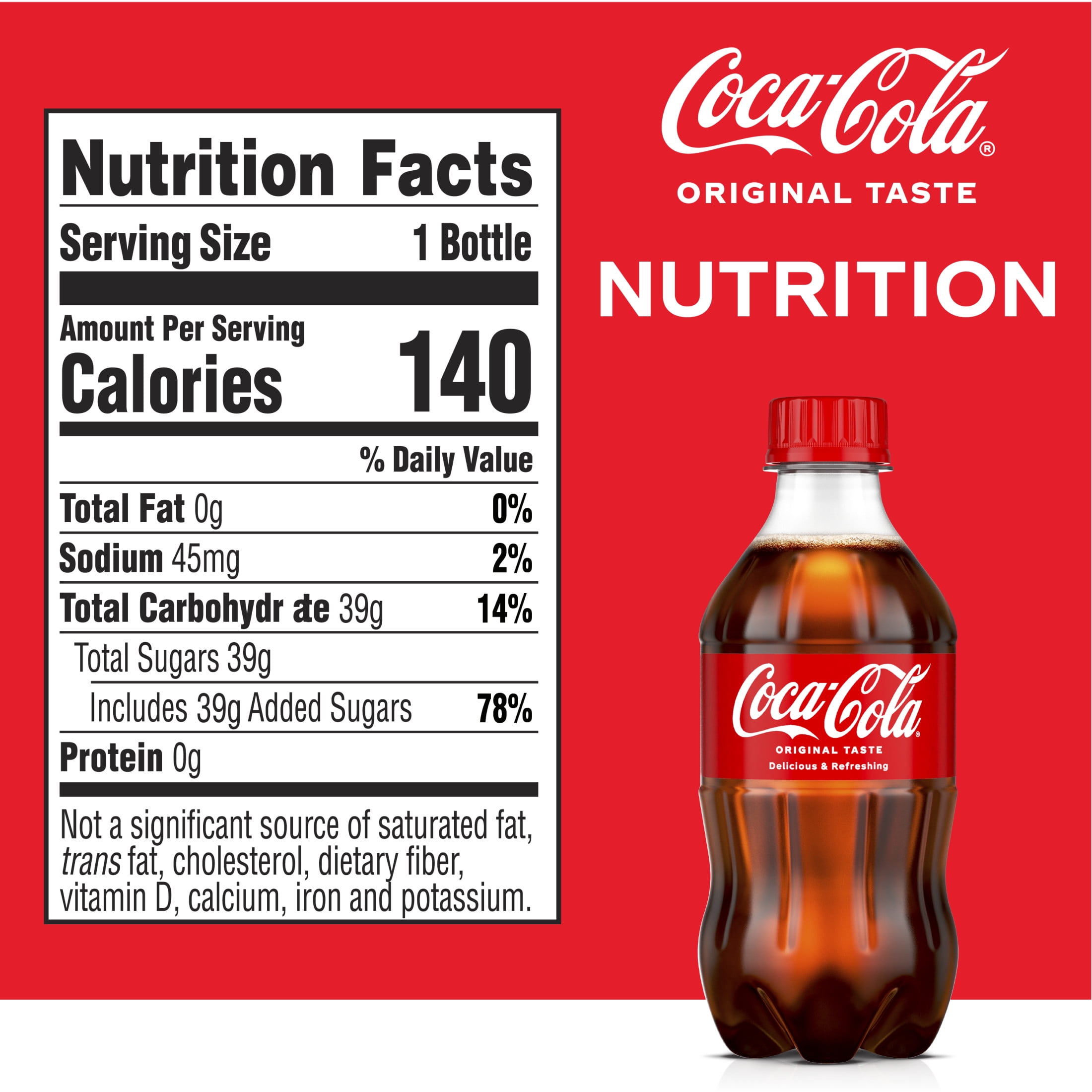 2XQuality-Coca-Cola Soda Bottles - 12 fl oz - 8 pk