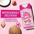thumbnail image 4 of Vita Coco Treats Strawberries & Cream Coconut Milk Drink - 16.9 fl oz Box, 4 of 5
