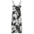 thumbnail image 5 of Nostalgic Vintage Floral Design Sleeveless Dress Woman Fashion Long Dresses Women's Summer Suit Dress 2025, 5 of 7