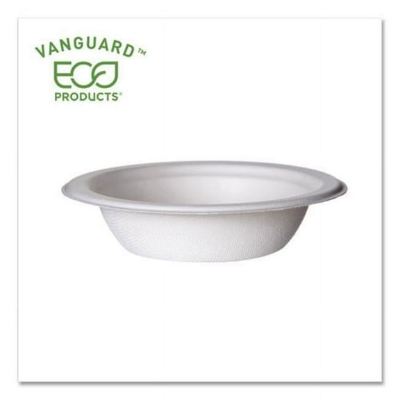 12 oz Fiber Barrel Bowl, White