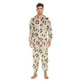 thumbnail image 6 of joogoo Vintage Cherry Unisex Adults Onesies Pajamas Jumpsuits L, 6 of 7