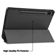thumbnail image 3 of For Galaxy Tab S8 Ultra Case 14.6" 2022 with Pen Stand Model X900 X906, Slim Stand Case for 14.6" Galaxy Tab S8 Ultra Tablet 2022 SM-X900 SM-X906 - Black, 3 of 4