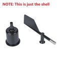thumbnail image 3 of Anemometer Housing Wind Part Direction Indicator Shell Wind Anemometer Shell for Replace Wind Sensor black, 3 of 5