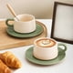 thumbnail image 5 of Juego De Taza Y Platillo De Cerámica Para Café, Servicio De Té Para La Tarde, Vajilla Para Servir En Casa, Artículos Esenciales De Cocina, Cristalería Para Bebidas, 5 of 7
