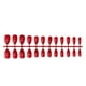 thumbnail image 3 of Uñas postizas Soidarity 24 piezas accesorio de moda para mujer puntas de uñas Rojo brillante, 3 of 5
