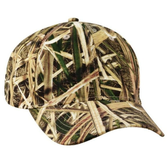 Oak Shaddow Grass Licensed Camo with Cloth Tie Closure Sportcap