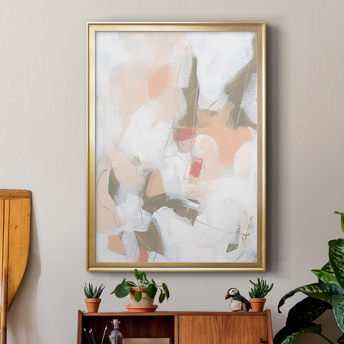 Sand Story I Premium Framed Print, in Gold, Black, or Silver - Ready to Hang