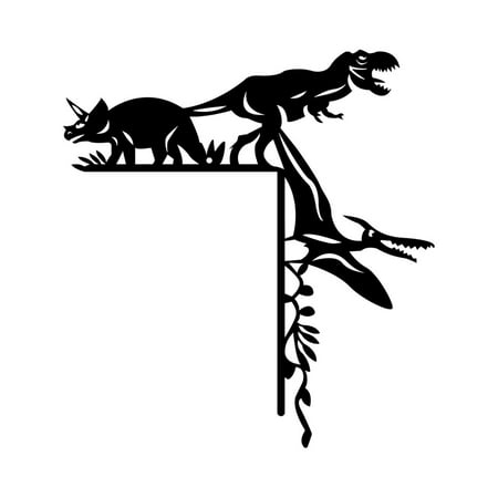 

BNisBM Animal Silhouette Pattern Door Corner Hanging Decoration Creative Door Corner Decoration Breakthrough