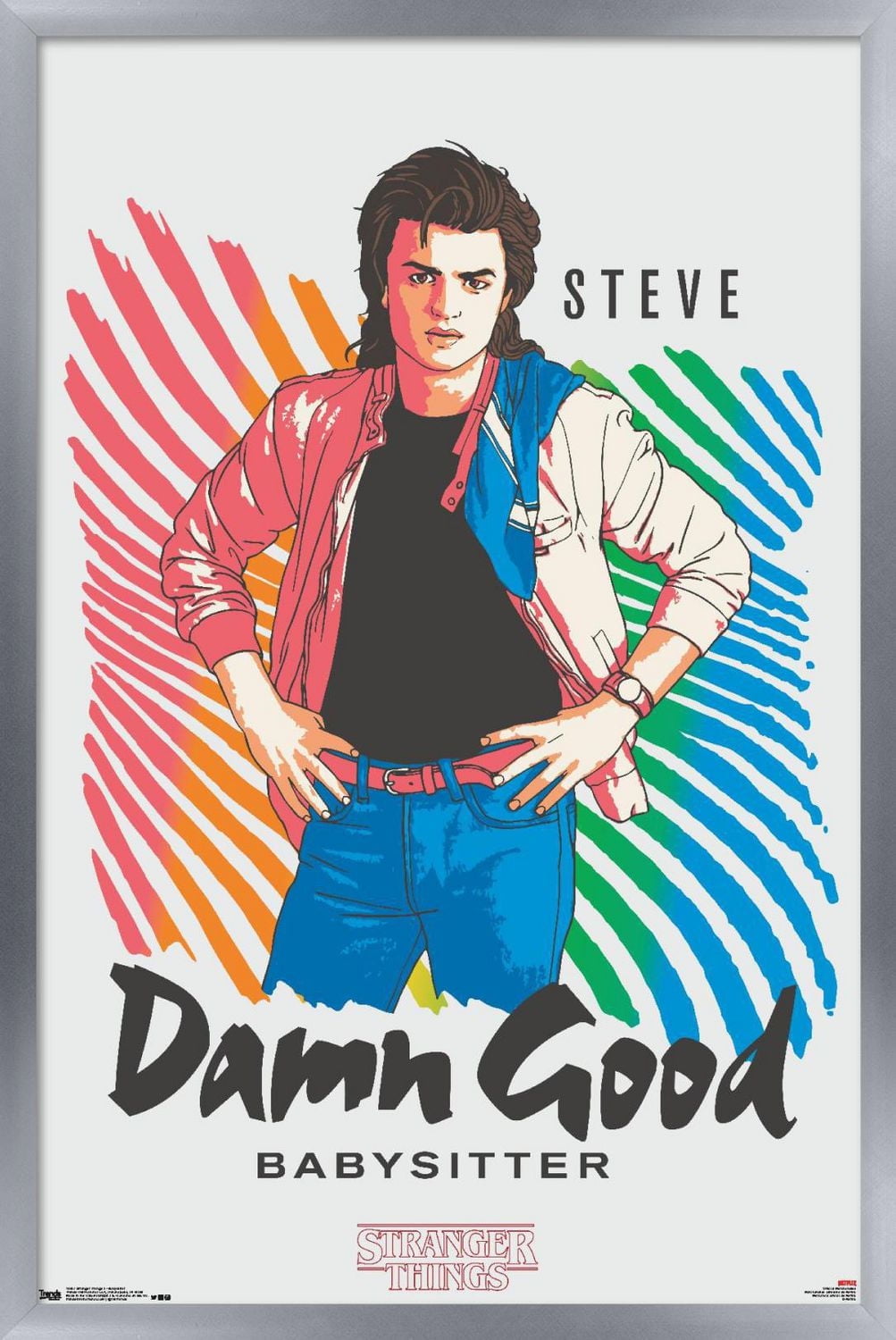 Netflix Stranger Things: Season 2 - Babysitter Wall Poster, 14.725" x 22.375"