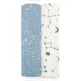 thumbnail image 1 of aden + anais™ Essentiels Langes d'Emmaillotage Soyeux - Galaxie Cosmique, 1 of 3
