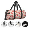 thumbnail image 5 of Fotbe Crab Lobster 1 Pattern Foldable Sports Gym Bag with Wet Dry Pocket, Ultralight Travel Bag, Large Capacity Duffel Bag, Splash Proof Carry on Bag, Overnight Bag, Weekender Bag, 5 of 8