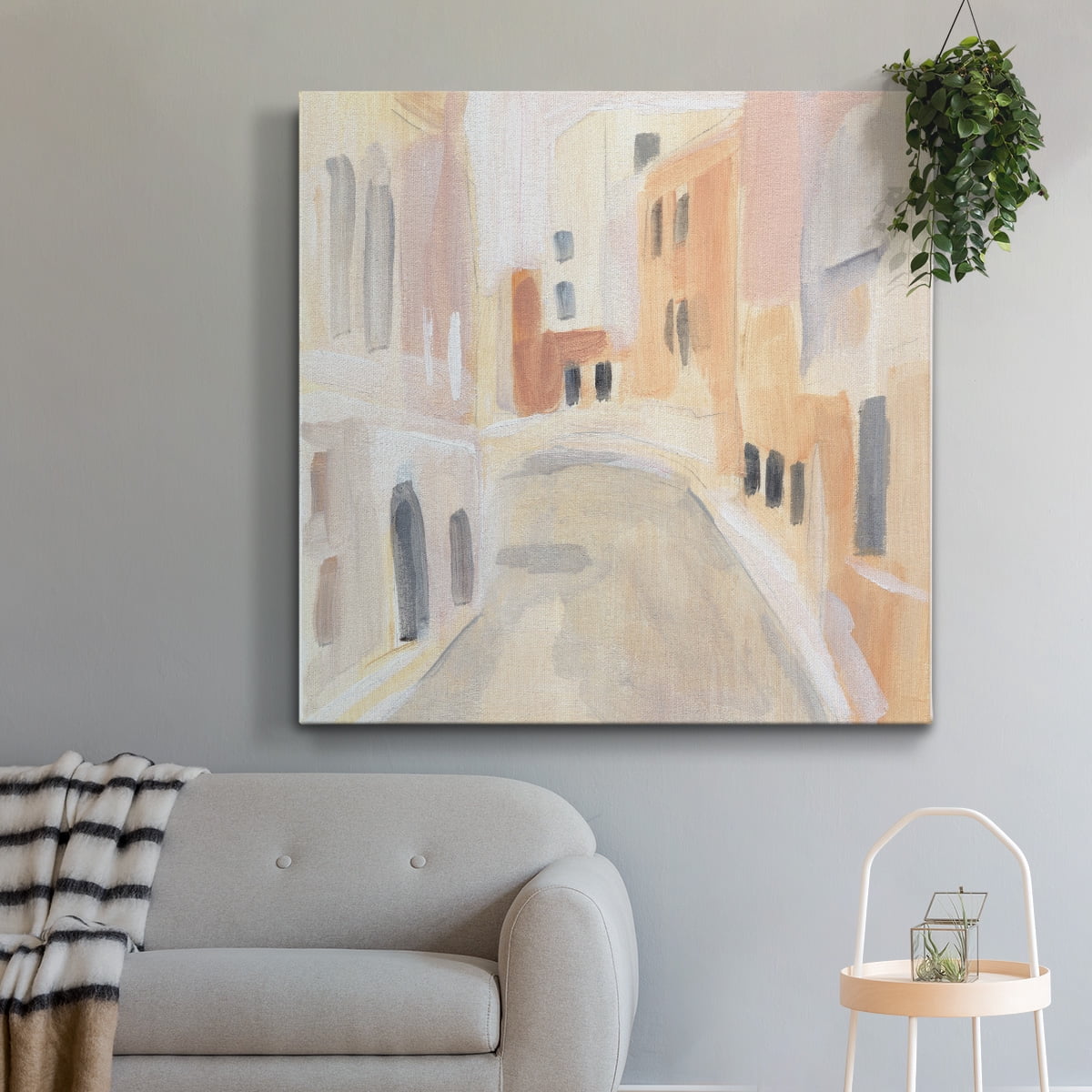 Wexford Home Llama Specs II-Premium Gallery Wrapped Canvas, 16" x 16" - Ready to Hang